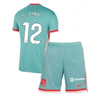 Atletico Madrid Samuel Lino #12 Replica Away Minikit 2024-25 Short Sleeve (+ pants)